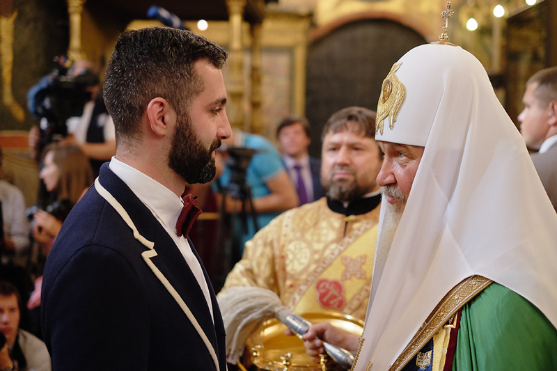 Святейший Патриарх Кирилл совершил молебен перед отъездом Олимпийской сборной России на XXXI летнюю Олимпиаду