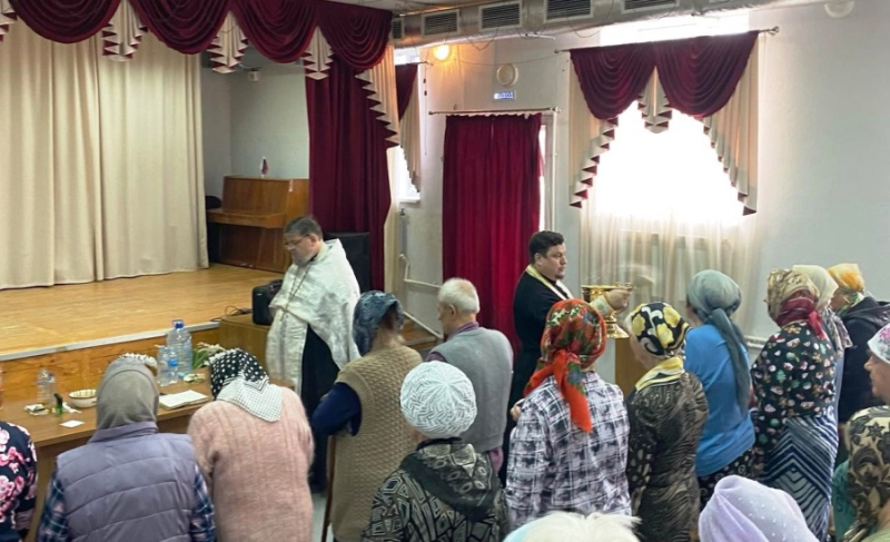 Соборование в госпитале