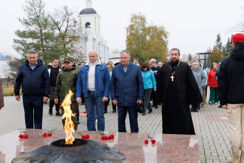 Помощник благочинного по взаимодействию с Вооруженными Силами принял участие в районном Дне призывника