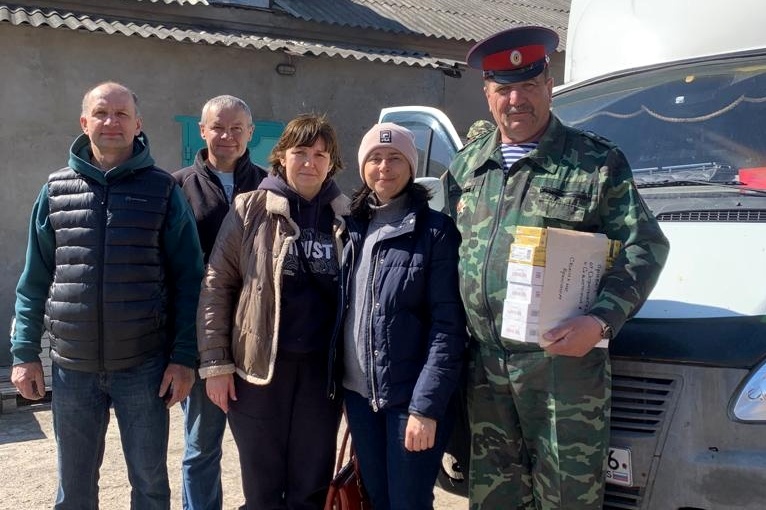 Волонтерская группа Острогожского благочиния "Стерильность фронту- Острогожск" отправила два гуманитарных груза