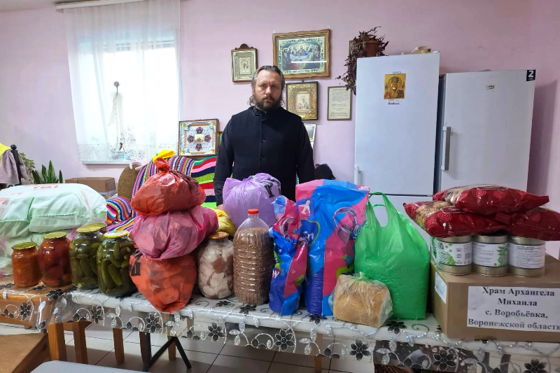 Иерей Игорь Подопригорин вновь передал гуманитарную помощь военнослужащим, принимающим участие в проведении специальной военной операции