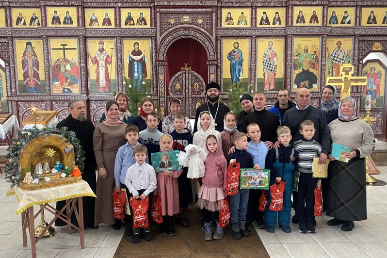  В воскресной школы Белогорья состоялся Рождественский концерт