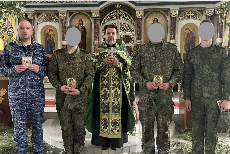 В Кантемировке прошел молебен для участников специальной военной операции