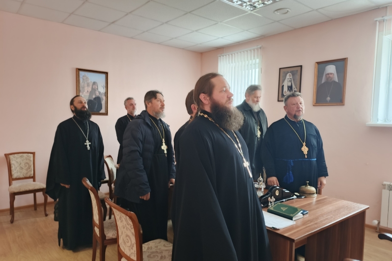 В Россошанском церковном округе прошло очередное собрание духовенства 
