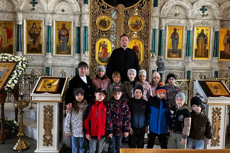 Экскурсия для дошкольников в Свято‑Ильинском кафедральном соборе