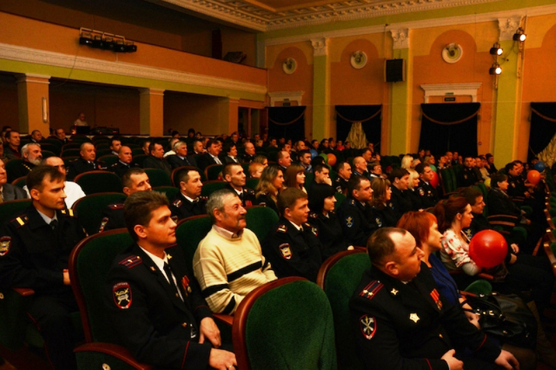 10 ноября Острогожск отметил День сотрудника органов внутренних дел Российской Федерации