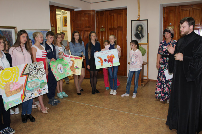 День трезвости в детской художественной школе Острогожска