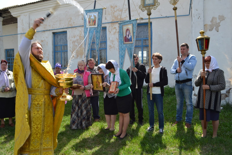 Башмачок со стопы честных мощей святителя Спиридона Тримифунтского в селе Коротояк Острогожского района