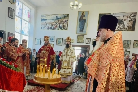 Руководитель отдела по взаимодействию с епархиями Луганской и Донецкой Народных республик посетил пределы Северодонецкой епархии