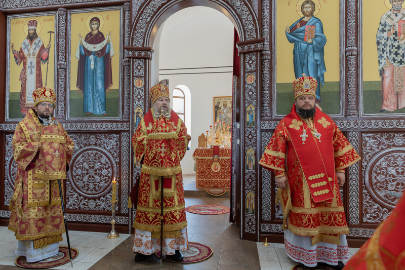 Совершено Великое освящение собора в честь Воскресения Господа и Спасителя нашего Иисуса Христа в Воскресенском Белогорском мужском монастыре