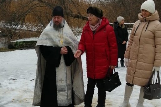   На роднике, освященном в честь Николая Чудотворца, иерей Константин Луцкевич совершил водосвятный молебен