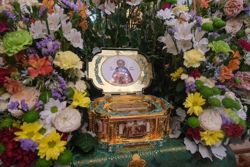 В Благовещенском кафедральном соборе г. Воронежа со 2 по 4 сентября будет пребывать ковчег с честными мощами преподобного Сергия Радонежского