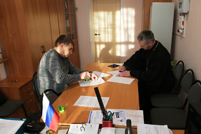 Школа и приход села Шубное Острогожского района договорились о совместном духовно‑нравственном воспитании подрастающего поколения