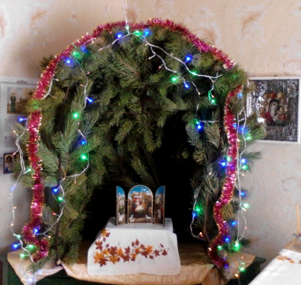 Праздник Рождества Христова в Новопавловке