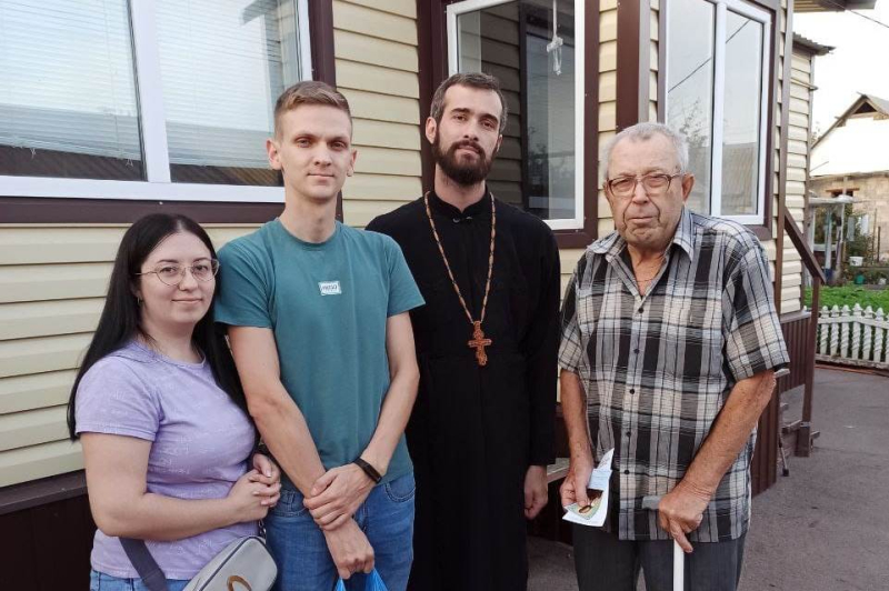 Ответственный по работе с молодежью в благочинии принял участие в мероприятии, посвященном Международному дню пожилого человека