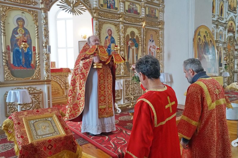  Престольный праздник в Свято-Митрофановском храме с. Верхний Мамон 