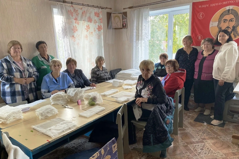 Гости из Новокузнецка посетили волонтерскую группу «Стерильность фронту – Острогожск»