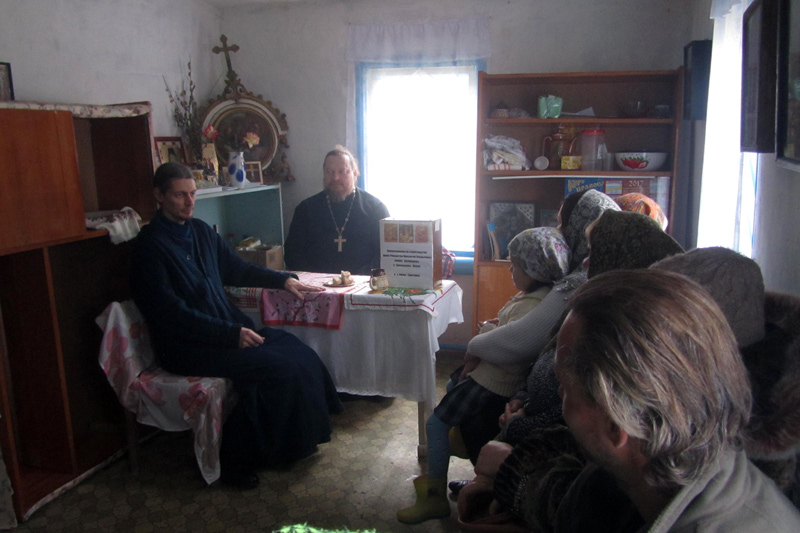 Миссионерские богослужения в сёлах Веретье и Хохол-Тростянка Острогожского района