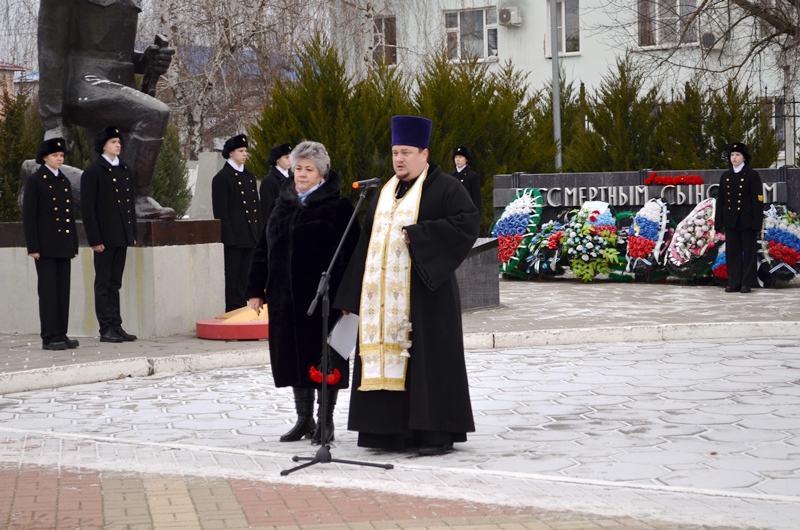 В память о погибших освободителях от немецко-фашистских захватчиков