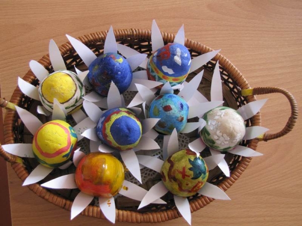 12 апреля в Богучарском церковном округе прошел мастер-класс по росписи пасхальных декоративных яиц