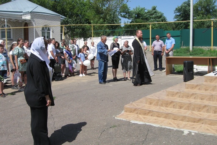 На территории храма св. мч. Иоанна Воина г. Богучар впервые прошла акция «Ангелы Донбасса»
