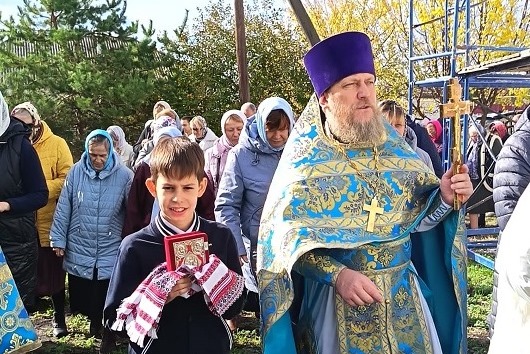 Престольный праздник в храме Покрова Пресвятой Богородицы сл. Шапошниковка