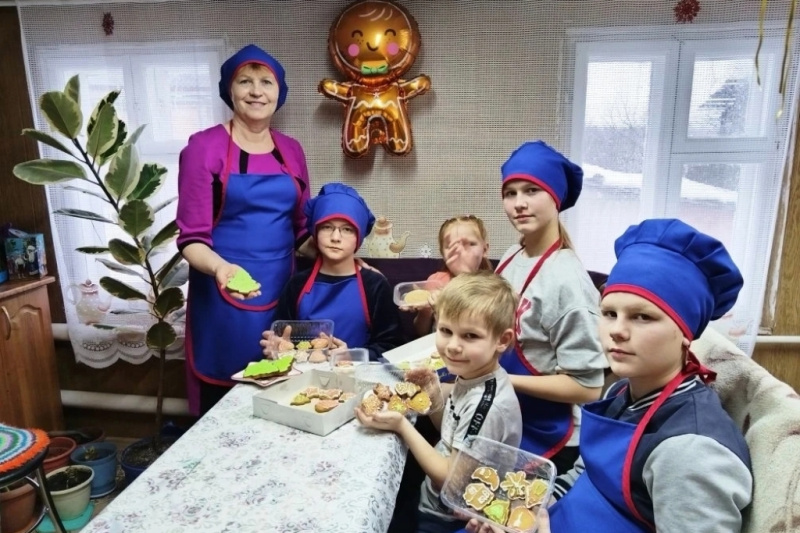 Воспитанники Воскресной группы приняли участие в мастер-классе по изготовлению пряников