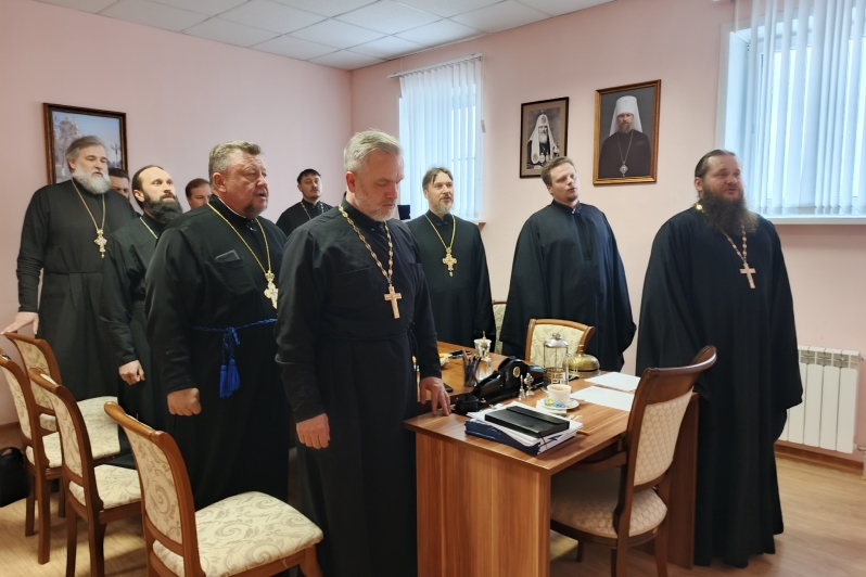 В Россошанском благочинии состоялось собрание духовенства благочиния