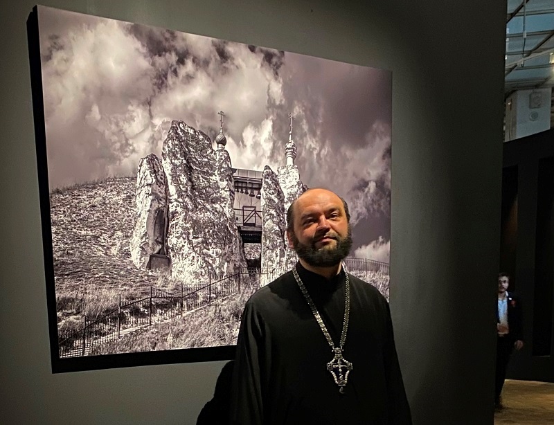 Настоятель Белогорского монастыря принял участие в выставке Третьяковской галереи