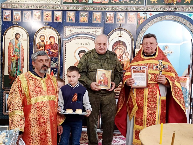   Литургия в храме Рождества Пресвятой Богородицы 