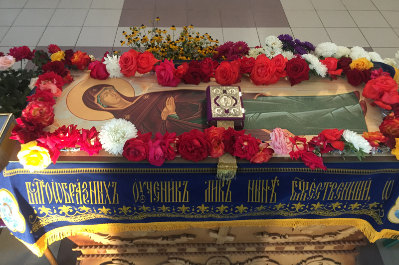 Чин погребения Божией Матери в Митрофановке