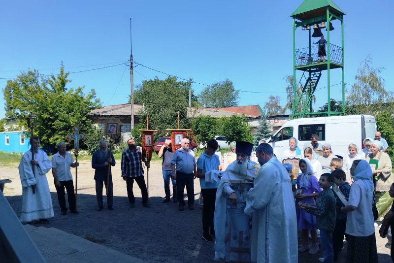 В храме Преображения Господня села Заброды отметили престольное торжество южного придела храма