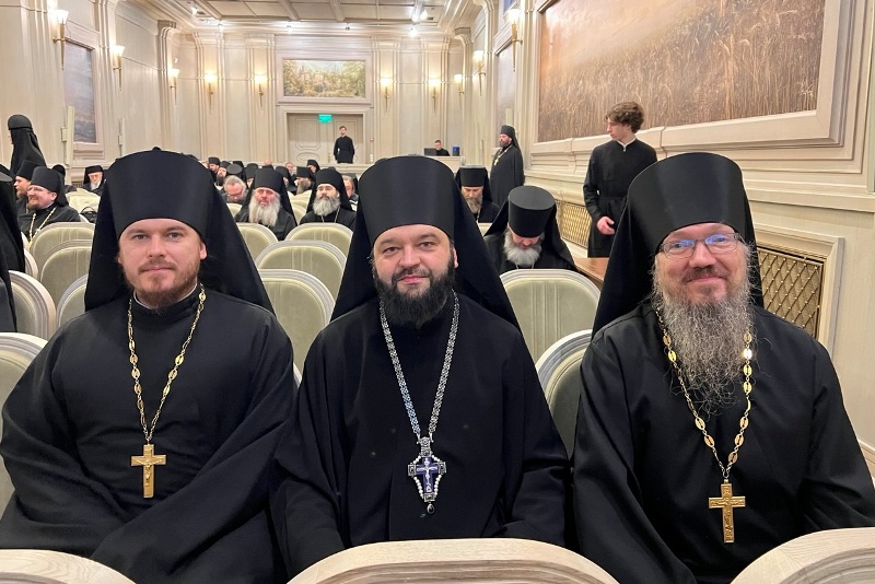 Игумен Воскресенского Белогорского мужского монастыря Россошанской епархии принял участие в ежегодном Собрании с ответственными за епархиальные монастыри