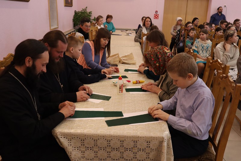 В праздник Сретения Господня в воскресной школе Ильинского кафедрального собора «Добро» города Россошь состоялось мероприятие 