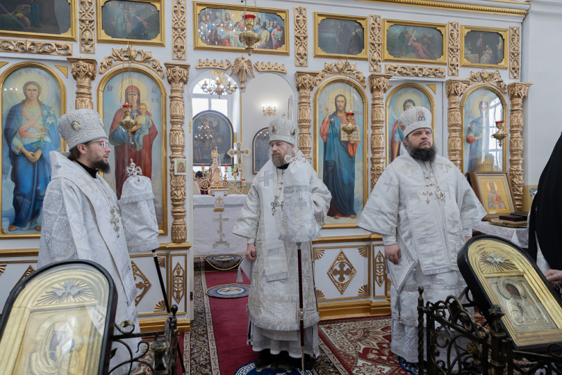 Архипастырский визит в Богучарское благочиние