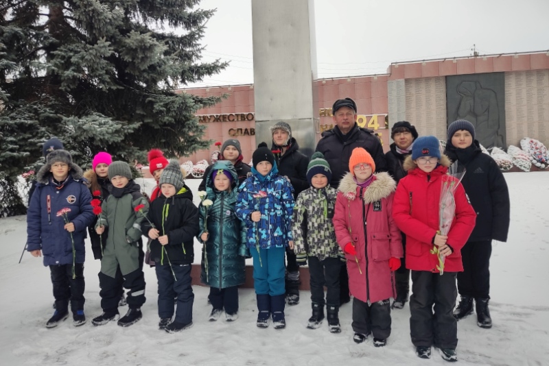 Воспитанники духовно-просветительского центра во имя святого. Тихона Задонского вместе с педагогами вспомнили дни фашистской оккупации Острогожска