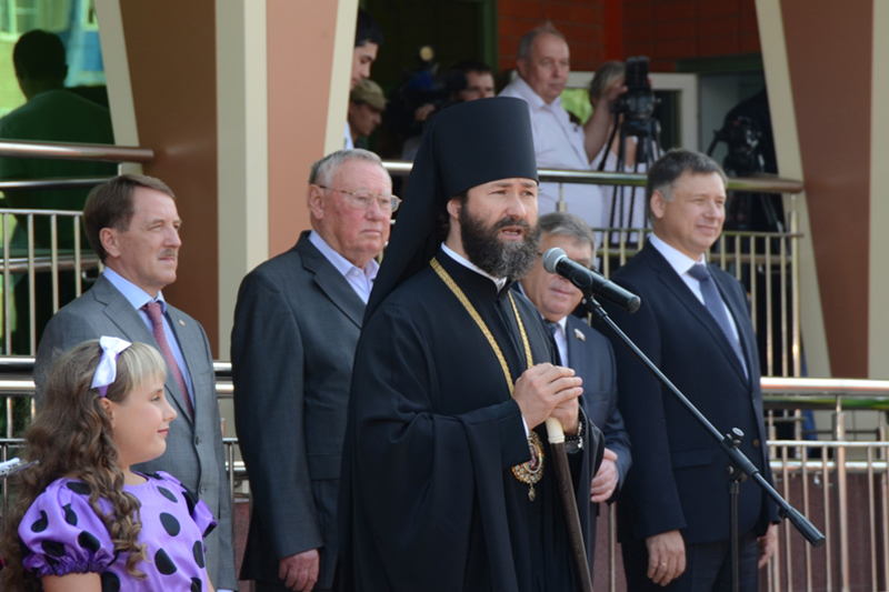 Преосвященнейший епископ Андрей принял участие в открытии комплекса «Изумрудный»