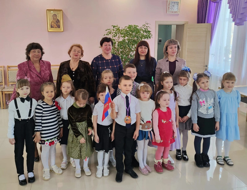 Духовно-просветительском центре прошло праздничное занятие, посвященное Дню защитнику Отечества