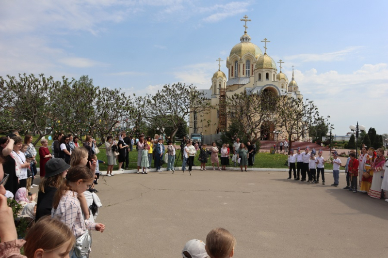 Пасхальный праздник в воскресной школе "Добро"