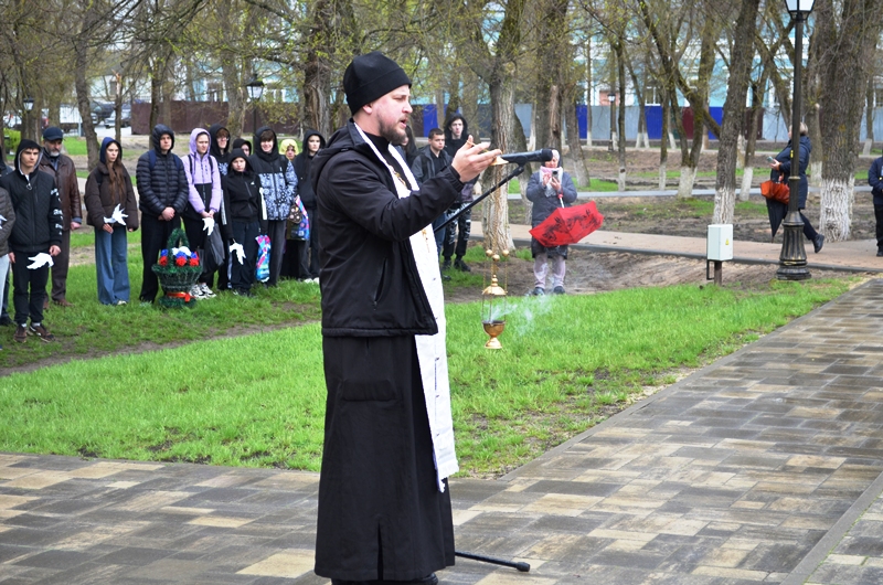 В городе Павловске состоялся митинг, посвященный памяти жертв аварии на Чернобыльской АЭС
