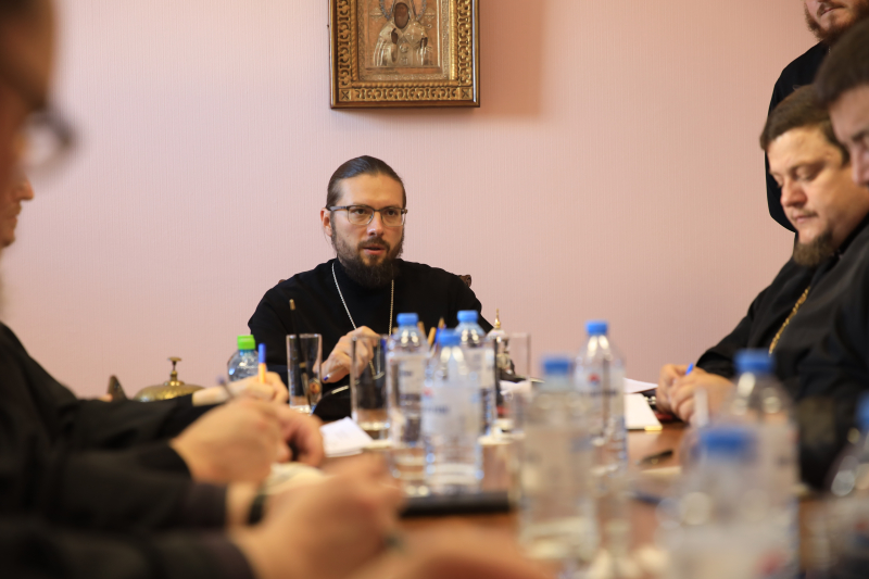 Правящий архиерей возглавил заседание Епархиального совета