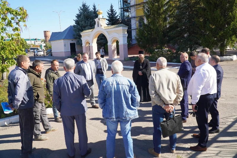 Реставрация храма во имя святого благоверного князя Александра Невского города Россошь