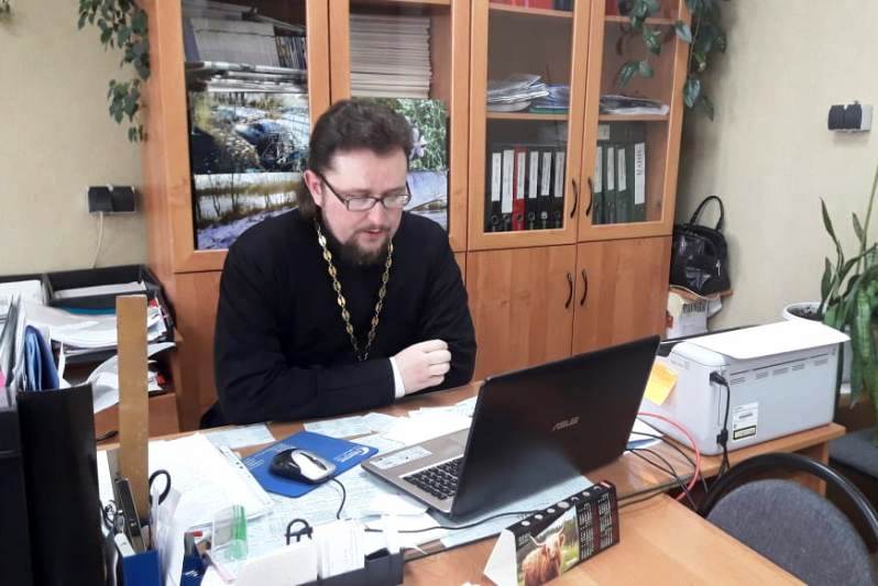 Благочинный принял участие в онлайн-совещании преподавателей предмета «Основы православной культуры»