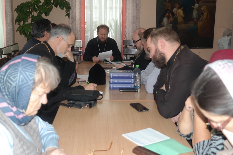 На приходе храма св. мч. Иоанна Воина г. Богучар прошло собрание благочиния