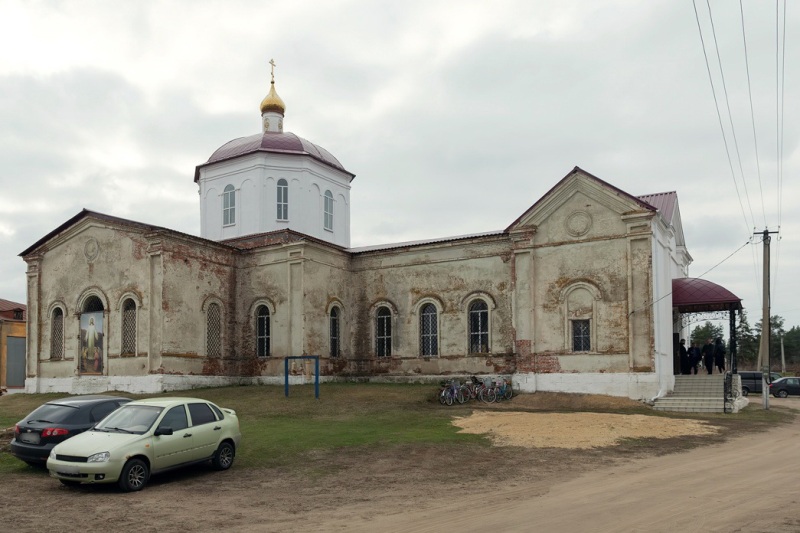 Храм в честь Воскресения Христова с. Пески