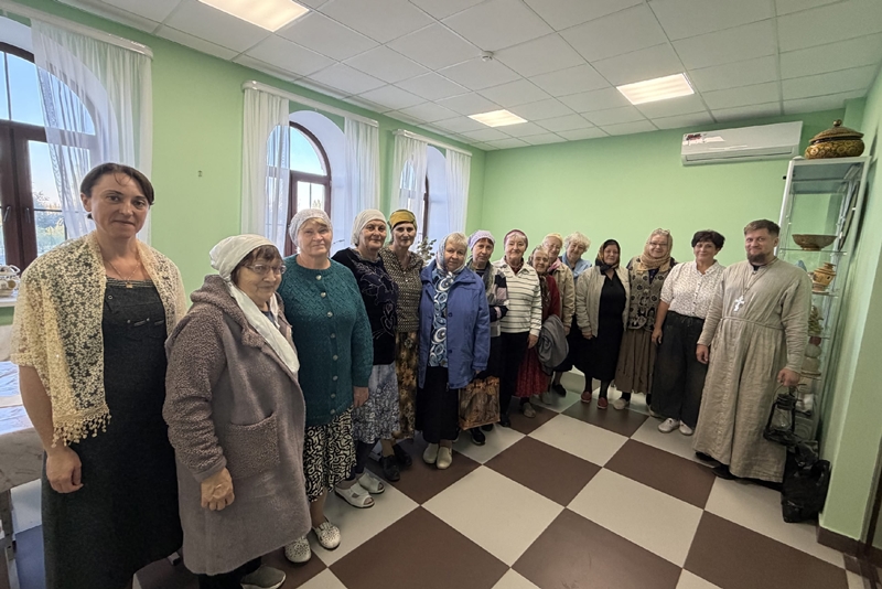 В Духовно-просветительском центре города Россошь провели мероприятие для людей «серебряного возраста»