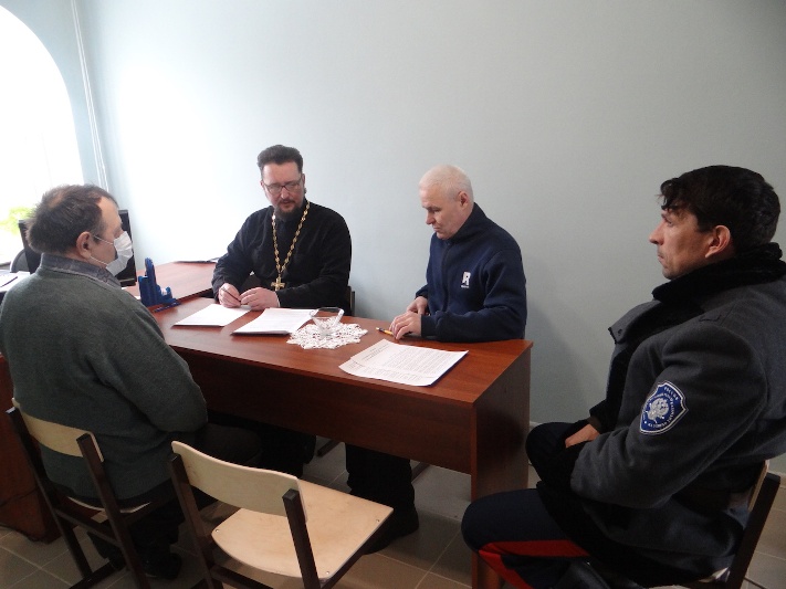 Состоялось подписание соглашения о сотрудничестве между Острогожским церковным округом и Острогожским станичным казачьим обществом