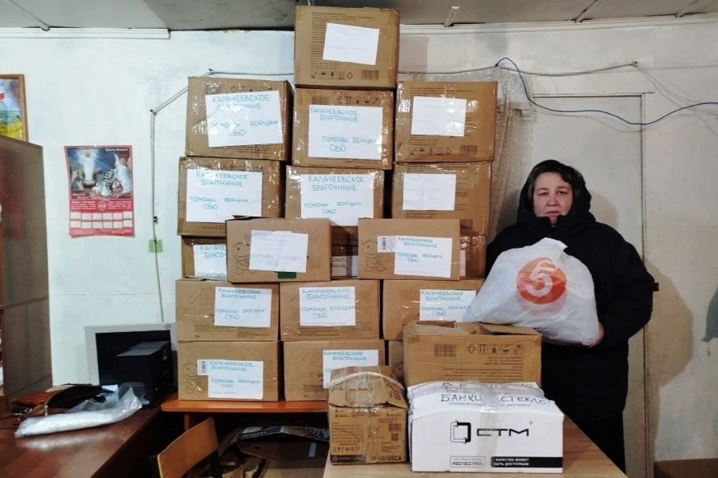 Прихожане храмов города Калач направили очередной гуманитарный груз в зону проведения специальной военной операции