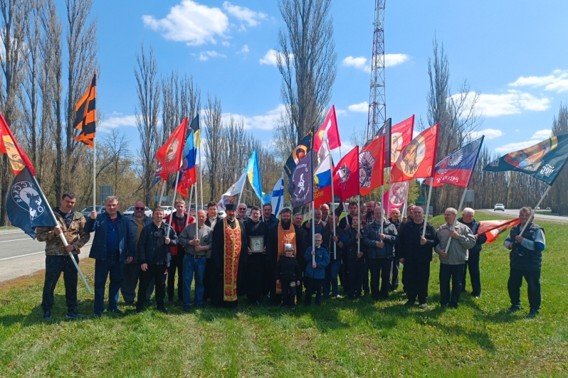 Братский молебен в поселке Каменка