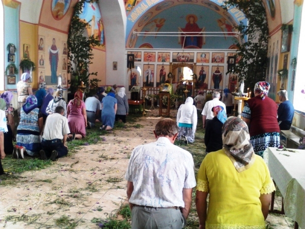Праздник Святой Троицы в Осиковке